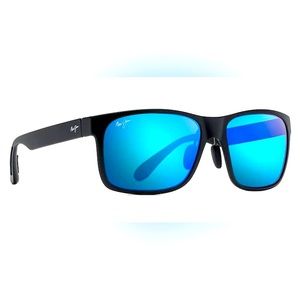 NWT Maui Jim’s HUELO Polarized Rectangular Sunglasses